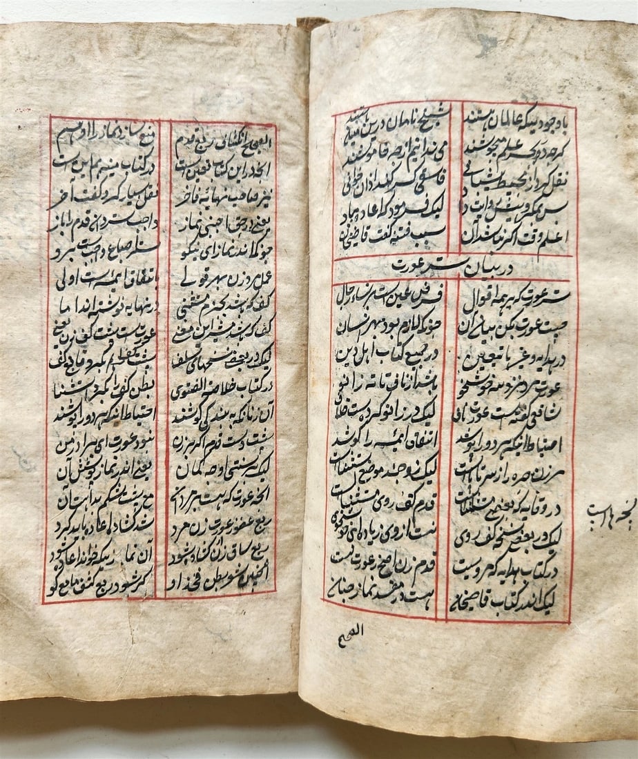 1788 MANUSCRIPT in FARSI antique Maslak al-Muttaqin Way of God-conscious FIQH - 11