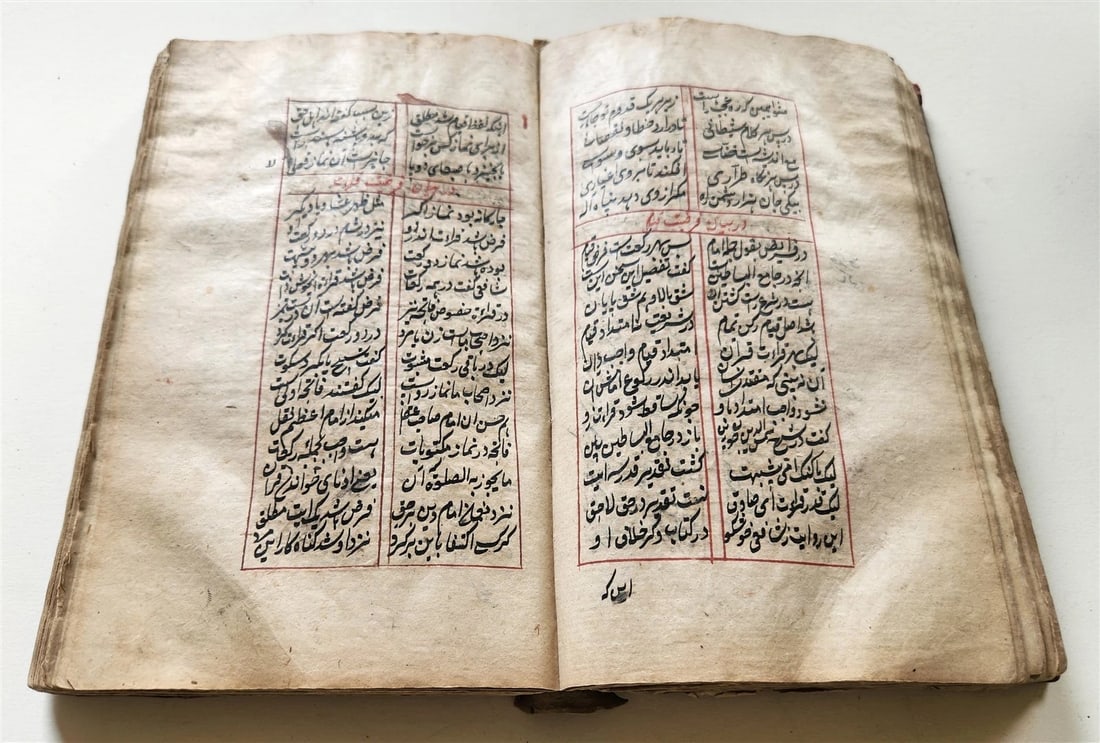 1788 MANUSCRIPT in FARSI antique Maslak al-Muttaqin Way of God-conscious FIQH - 12
