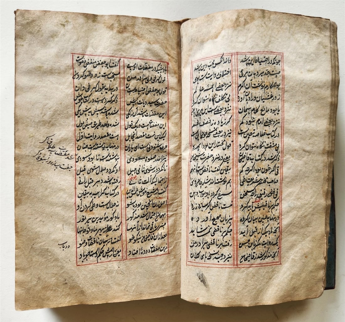 1788 MANUSCRIPT in FARSI antique Maslak al-Muttaqin Way of God-conscious FIQH (1 of 18)