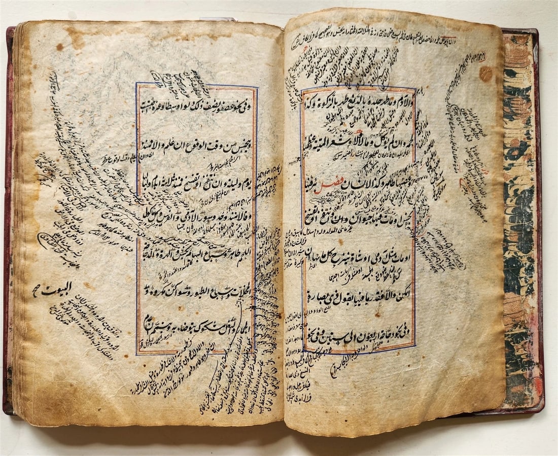 1839 ISLAMIC LAW ARABIC MANUSCRIPT antique An-Nukaya mukhtasar al-Wiqayah - 10