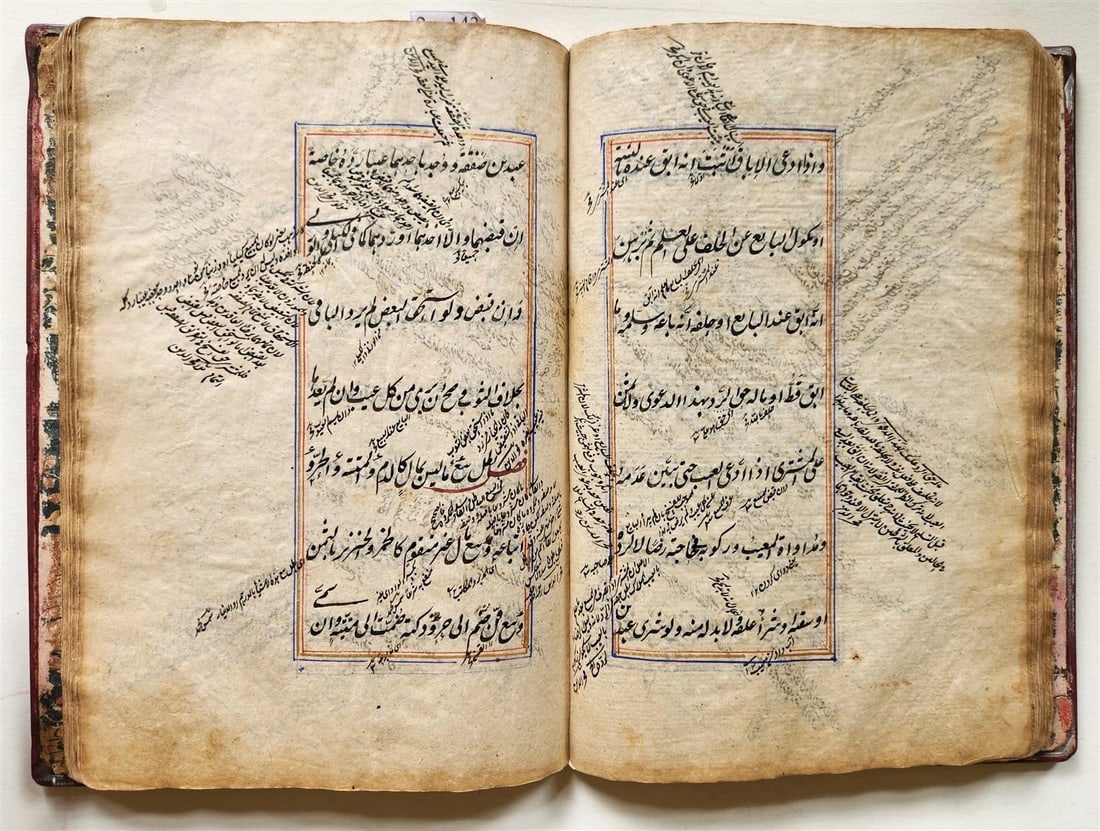 1839 ISLAMIC LAW ARABIC MANUSCRIPT antique An-Nukaya mukhtasar al-Wiqayah - 13