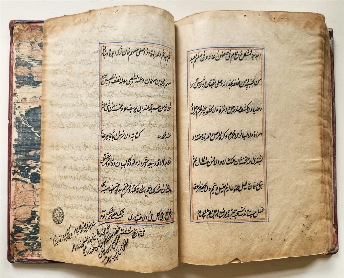 1839 ISLAMIC LAW ARABIC MANUSCRIPT antique An-Nukaya mukhtasar al-Wiqayah - 19