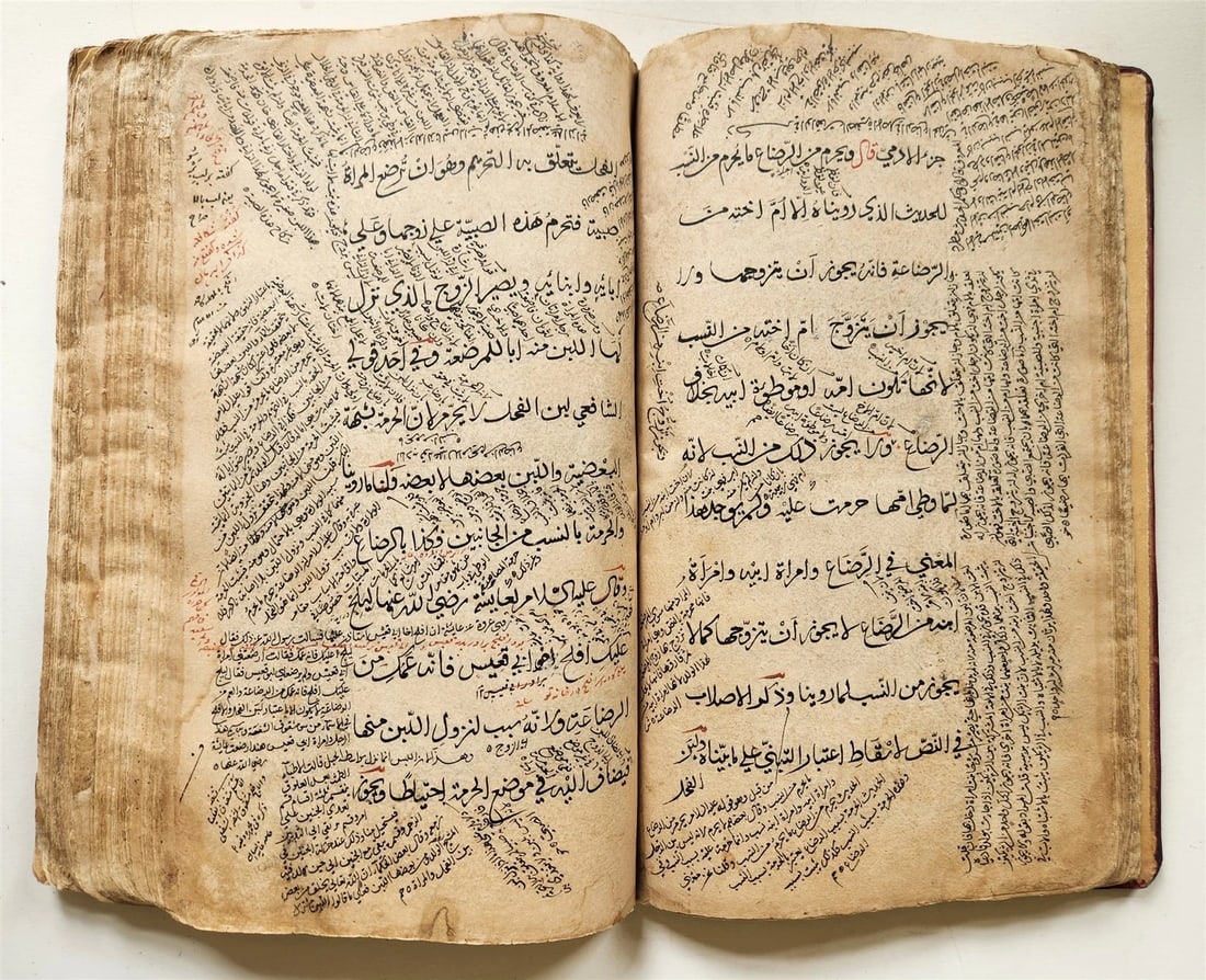 18th cent. ISLAMIC LAW ARABIC MANUSCRIPT antique Al-Hidayah SHARIA FIQH TREATISE - 13