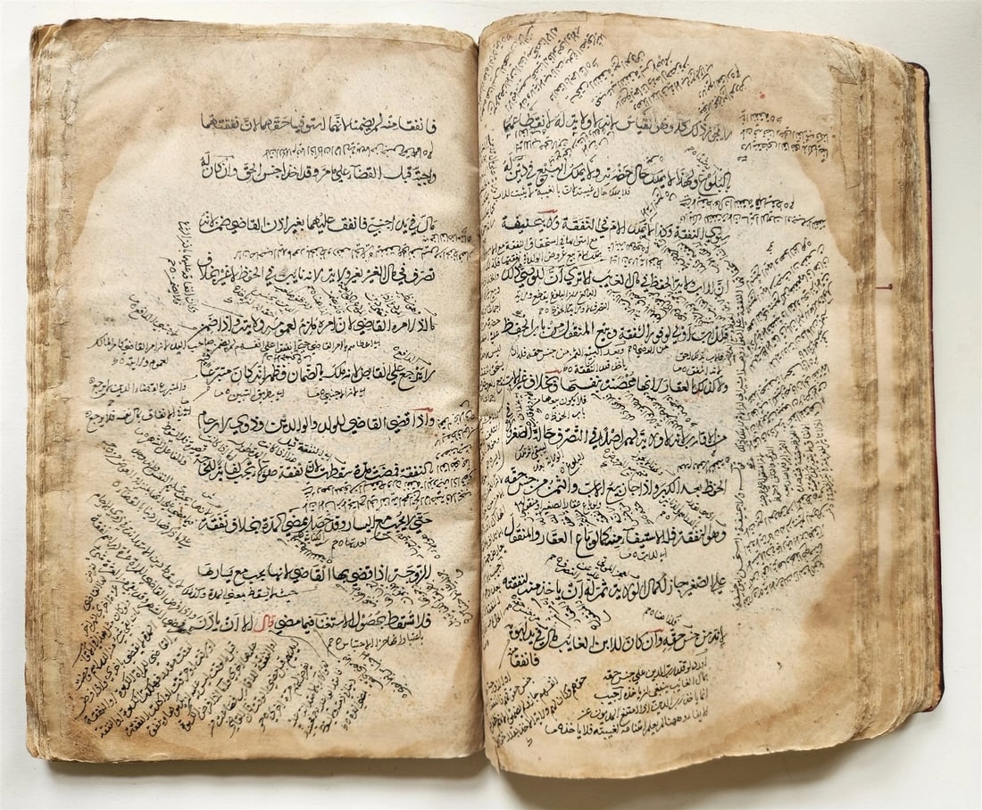 18th cent. ISLAMIC LAW ARABIC MANUSCRIPT antique Al-Hidayah SHARIA FIQH TREATISE - 16
