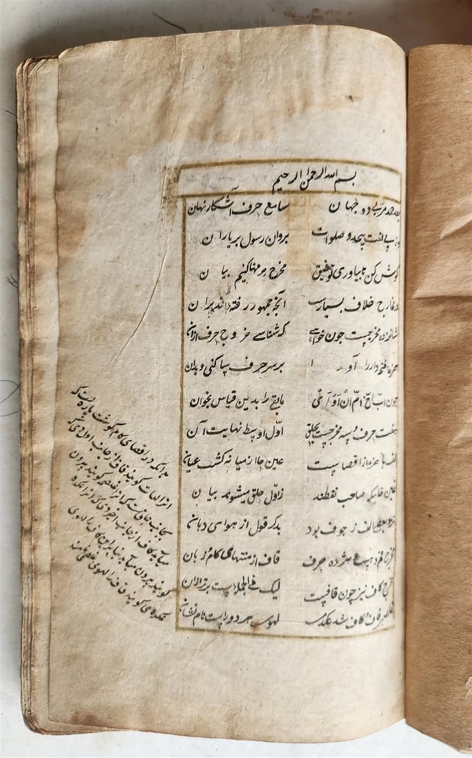 19th century FARSI MANUSCRIPT antique by MASLAK AL-MUTTAQIN HAND WRITTEN Hikaya - 2