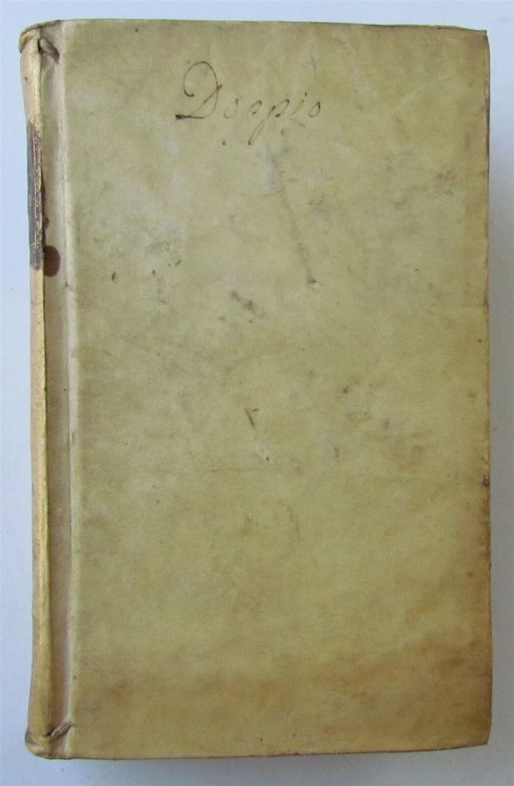 1675 PLINIUS PANEGYRICUS liber TRAIANO DICTUS antique VELLUM BOUND - 3