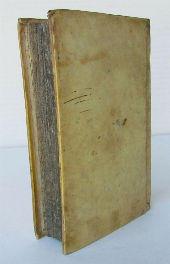 1675 PLINIUS PANEGYRICUS liber TRAIANO DICTUS antique VELLUM BOUND - 7
