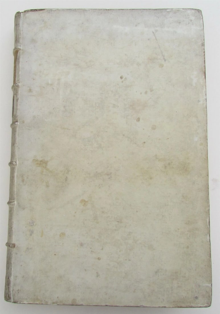 1719 ANTIQUE VELLUM BOUND FOLIO Clementis Papae XI Contitutio Unigenitus - 3