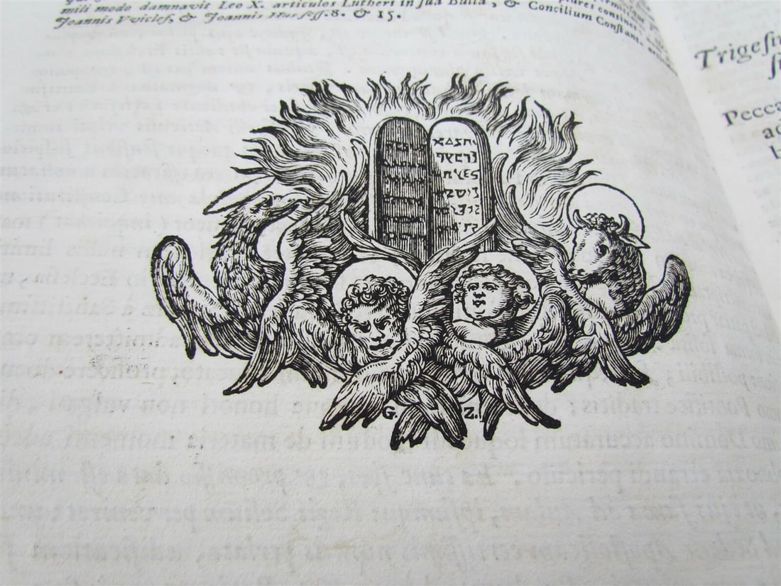 1719 ANTIQUE VELLUM BOUND FOLIO Clementis Papae XI Contitutio Unigenitus - 9
