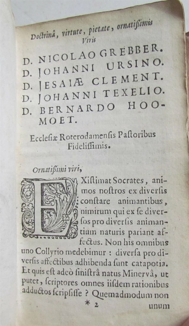 1670 PUBLII TERENTII COMOEDIAE SEX VELLUM BOUND antique - 4