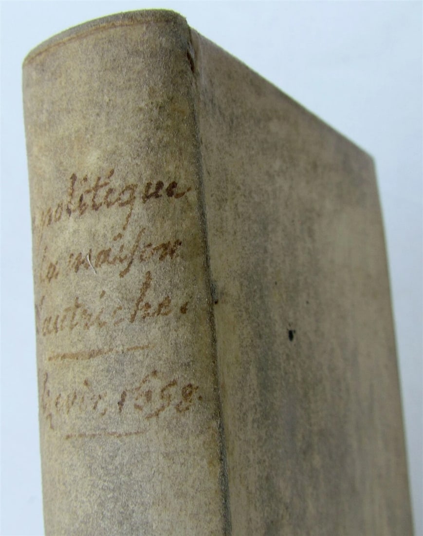 1658 POLICY of HOUSE of AUSTRIA GERMAN AFFAIRS antique VELLUM BOUND ELZEVIR PUBL - 2