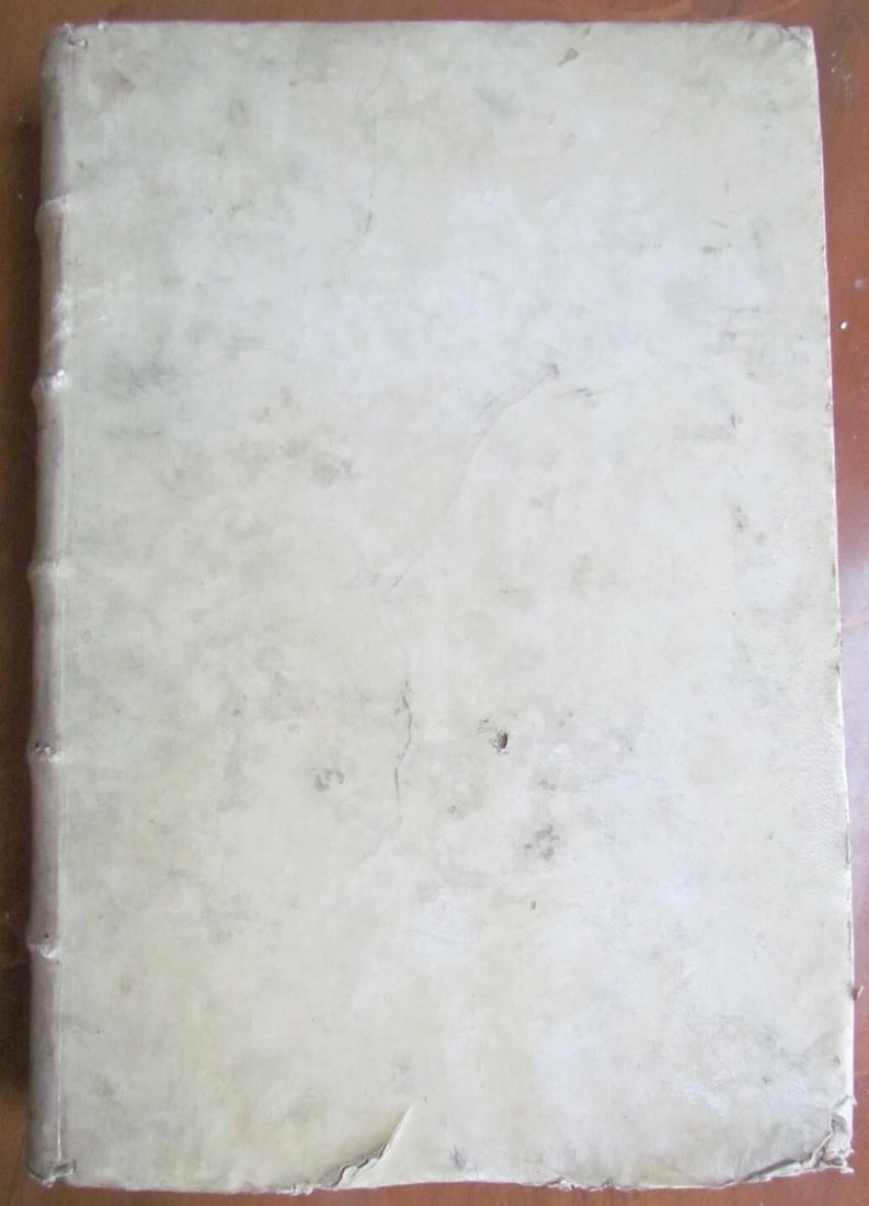 1755 ANTIQUE VELLUM BOUND FOLIO S. LEONIS MAGNI PAPAE PRIMI OPERA OMNIA - 2