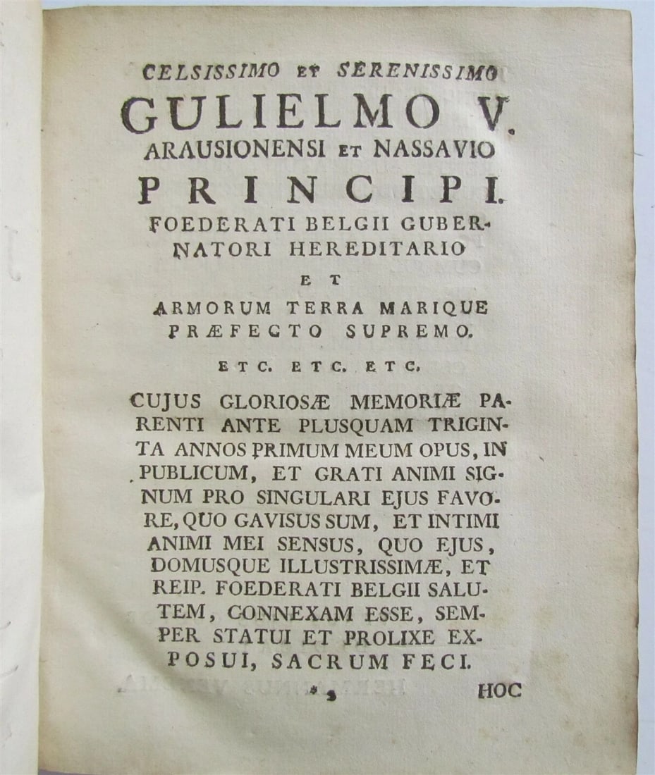 1765 Commentary on Prophet Jeremia by HERMAN VENEMA antique VELLUM BINDING V. I - 9