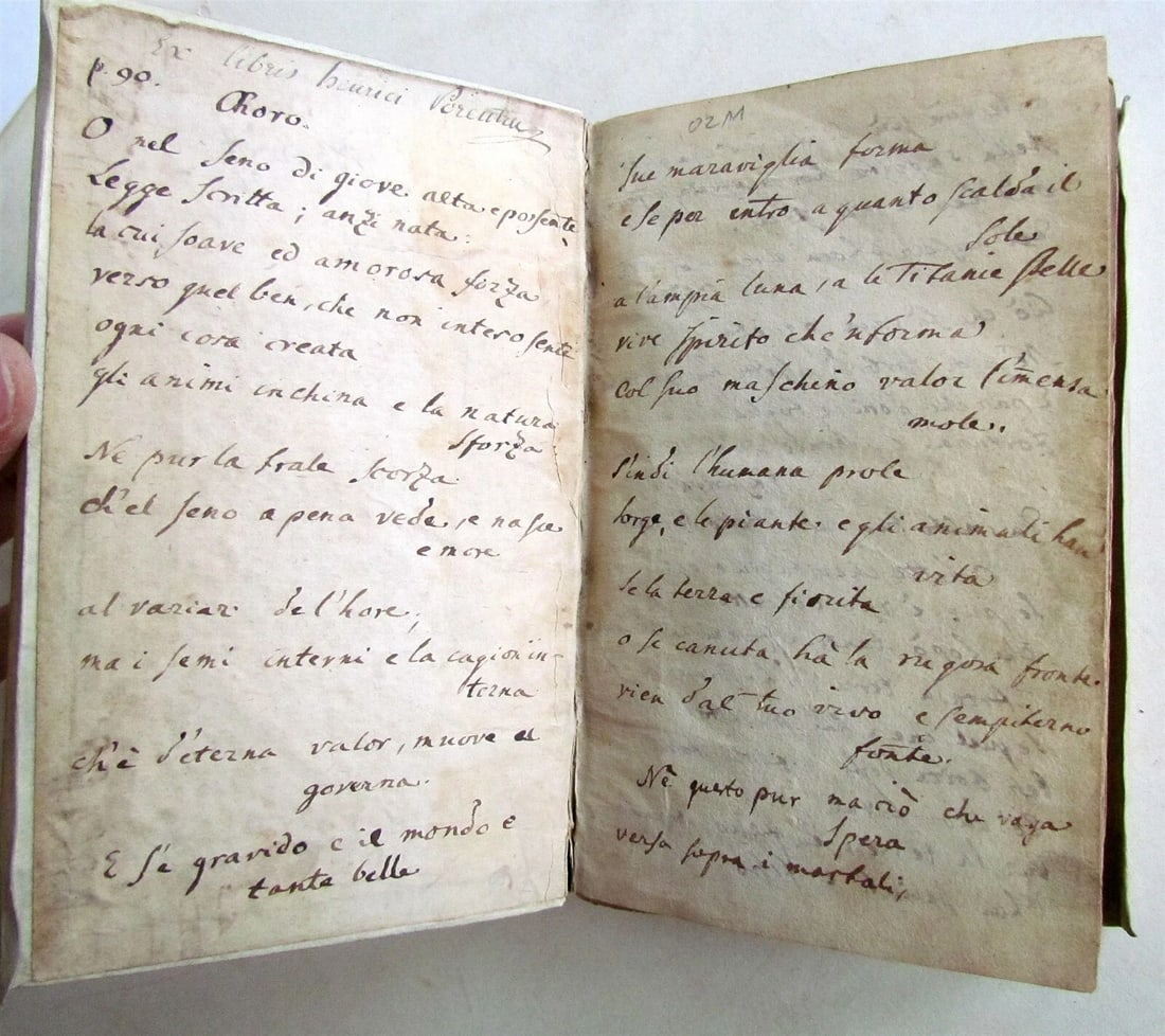 1734 IL PASTOR FIDO TRADICOMEDY by Giovanni Guarini VELLUM BINDING antique - 3