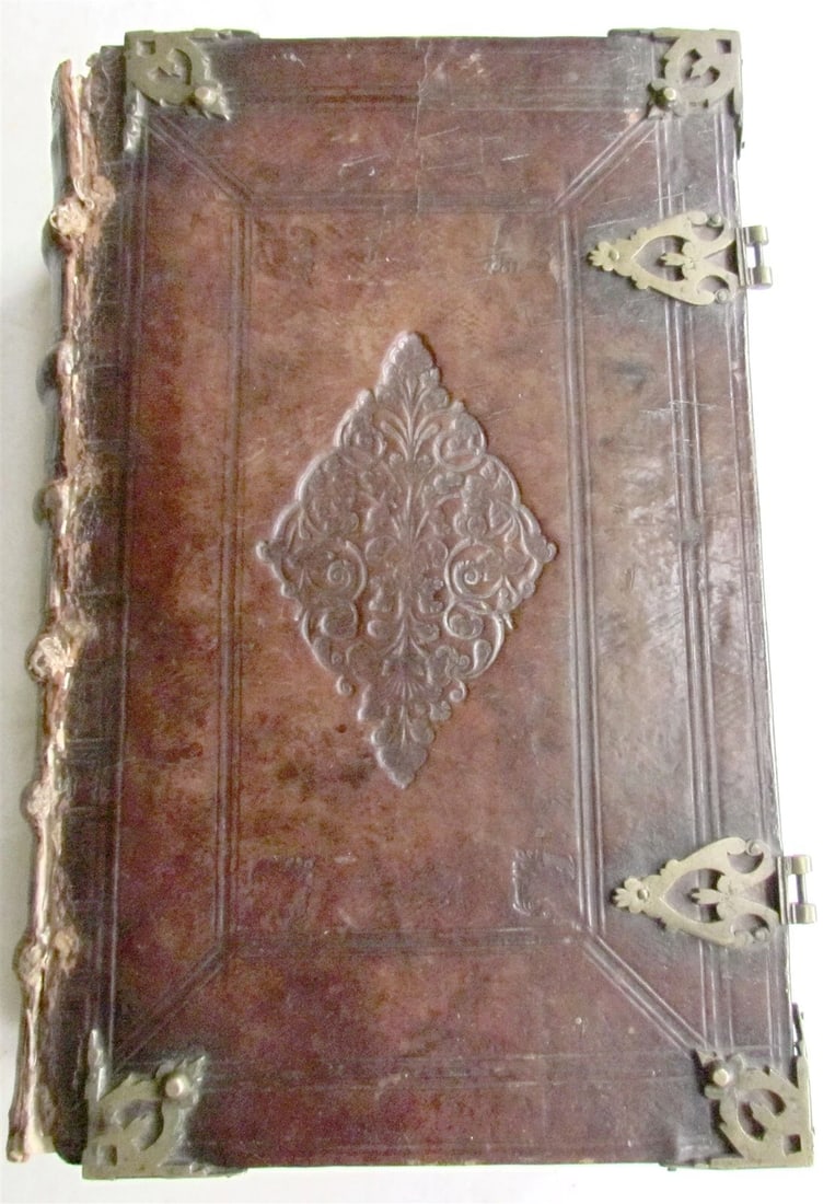 1738 BIBLE in DUTCH ILLUSTRATED w/ MAPS MASSIVE FOLIO in DUTCH antique BIBLIA - 3