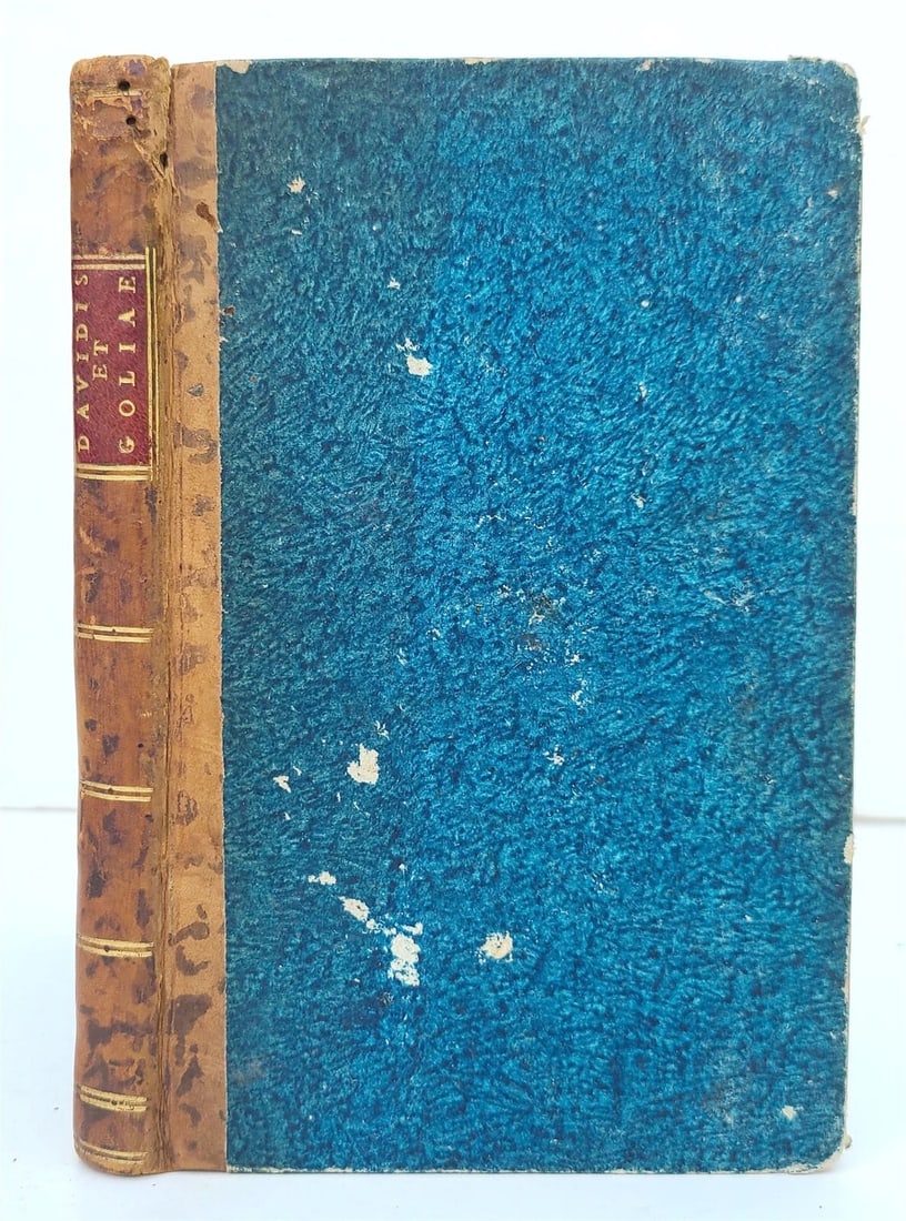 1545 MONOMA DAVID & GOLIAPH POEMS CHIA DAVIDIS ET GOLIAE antique RARE - 3