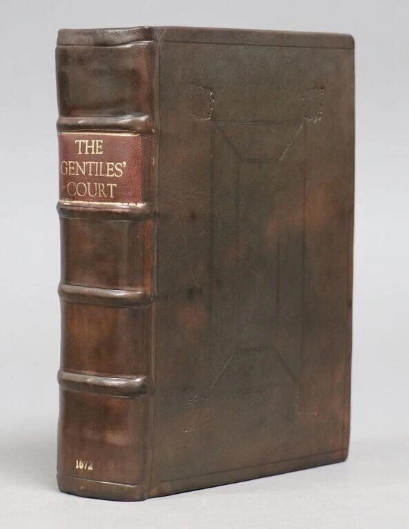 1670 COURT OF GENTILES by Theophilus Gale antique - 4
