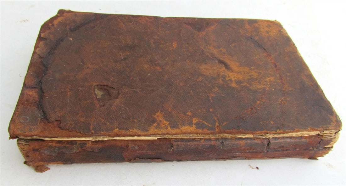 1796 MISCELLANEOUS THOUGHTS in PROSE & VERSE by I. WATTS antique AMERICANA - 2