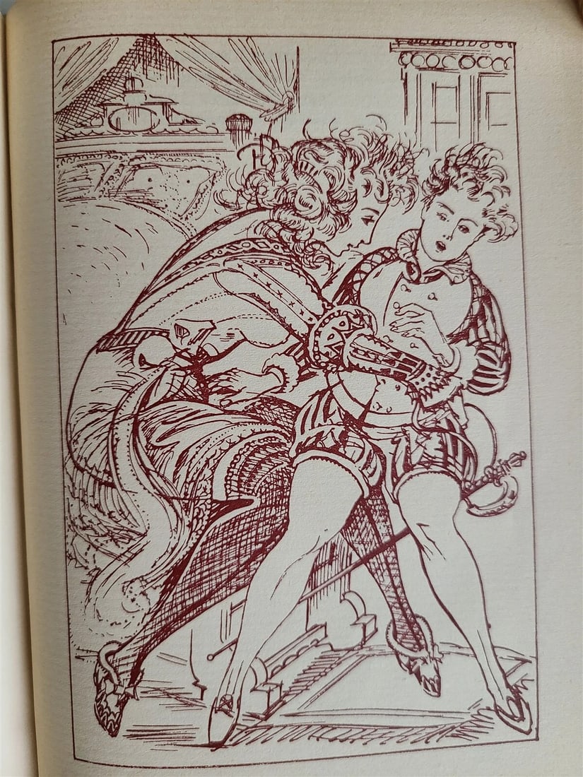 1930 GALANTE KOSTBARKEITEN ALFRED SEMERAU ILLUSTR. by OTTO WEIGEL antique EROTIC - 11