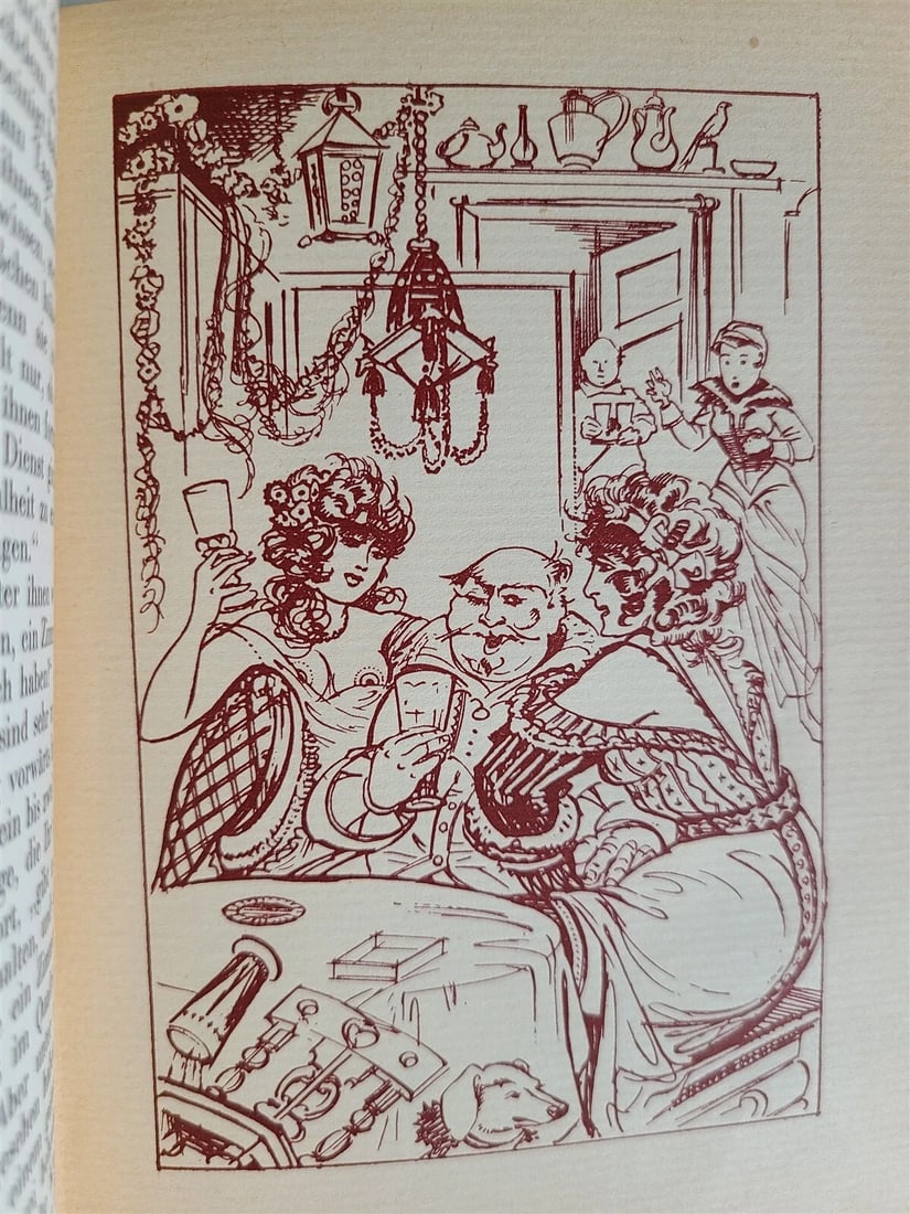 1930 GALANTE KOSTBARKEITEN ALFRED SEMERAU ILLUSTR. by OTTO WEIGEL antique EROTIC - 6