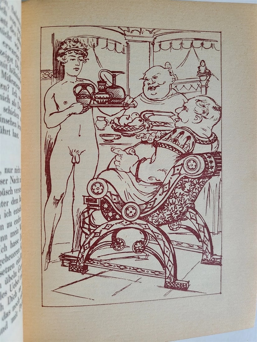 1930 GALANTE KOSTBARKEITEN ALFRED SEMERAU ILLUSTR. by OTTO WEIGEL antique EROTIC - 8