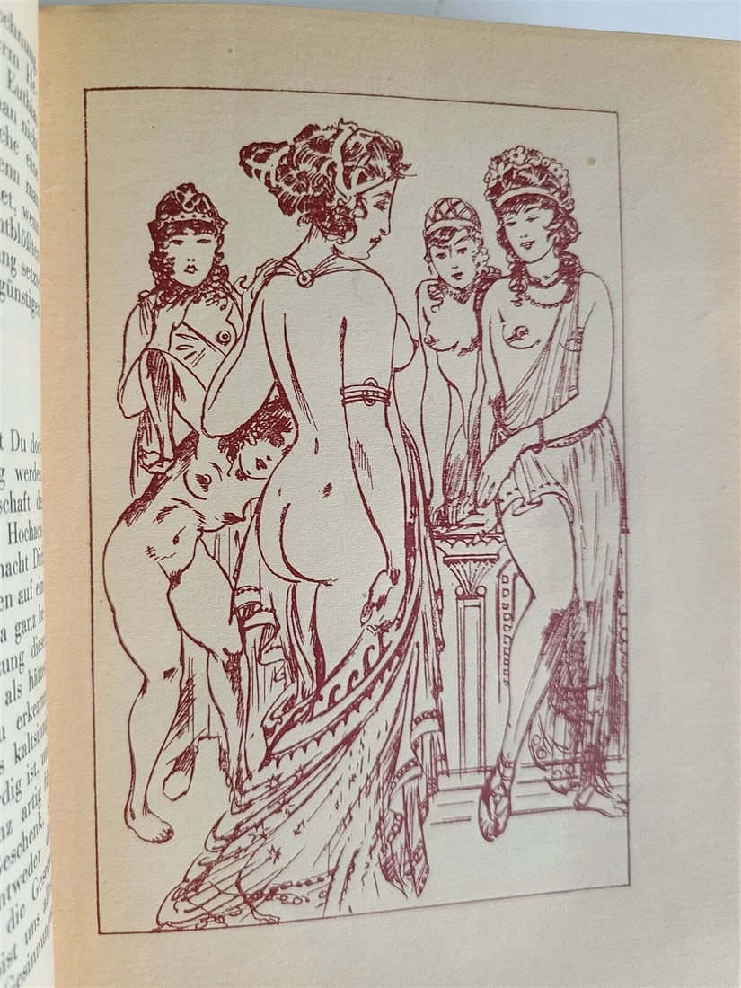 1930 GALANTE KOSTBARKEITEN ALFRED SEMERAU ILLUSTR. by OTTO WEIGEL antique EROTIC - 9