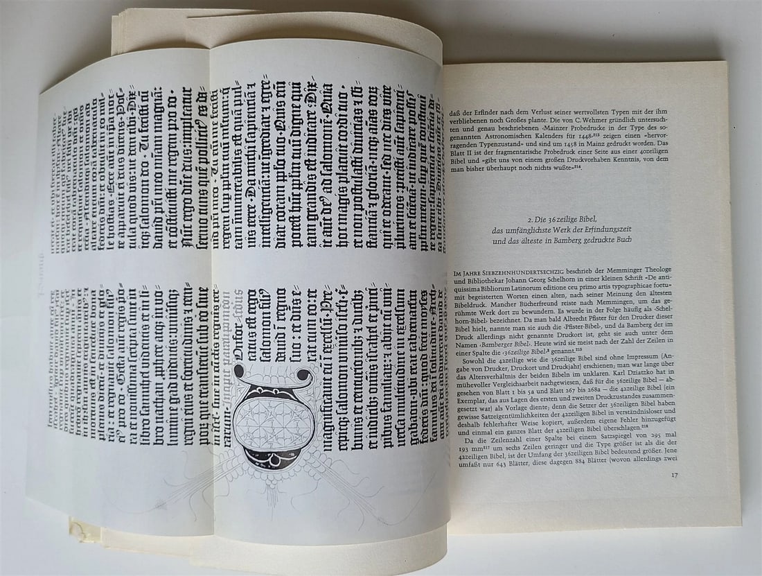 ART OF PRINTING IN OLD BAMBERG 1458/59 to 1519 in GERMAN illustrated 1964 ed. - 4