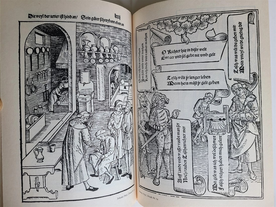 ART OF PRINTING IN OLD BAMBERG 1458/59 to 1519 in GERMAN illustrated 1964 ed. - 7