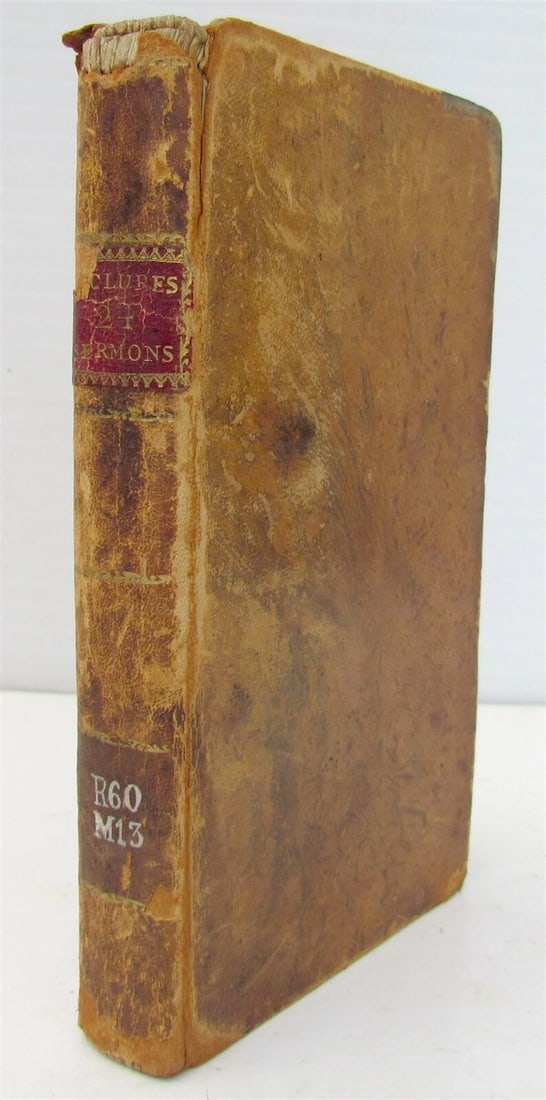 1795 SERMONS on MORAL LAW by DAVID MccLURE antique HARTFOD AMERICANA - 2
