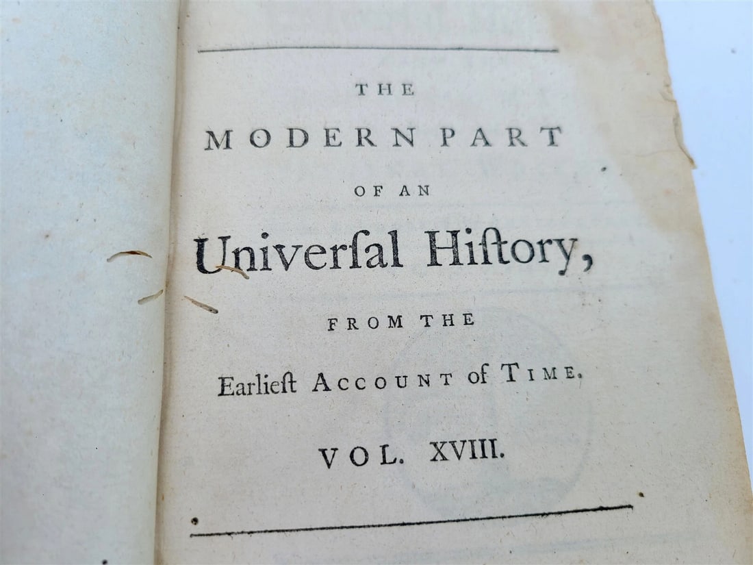 1760 Modern Part of an Universal History Barbary to Morocco antique RICHARDSON - 3