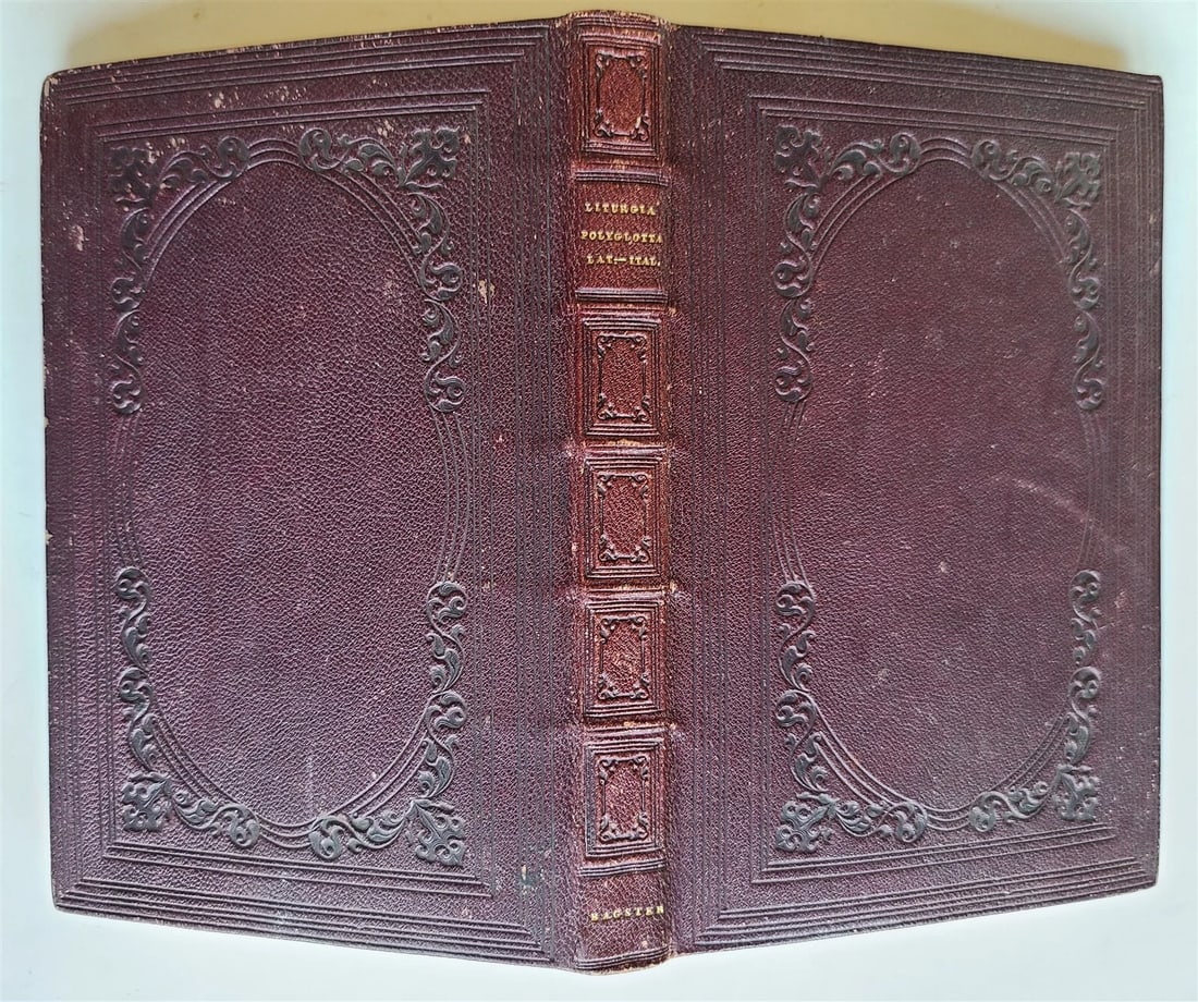 1821 LITURGIA BRITANNICA antique PRAYER BOOK UNITED CHURCH OF ENGLAND & IRELAND (1 of 6)