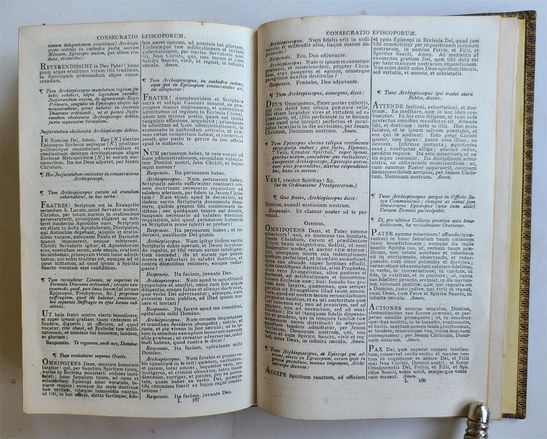 1821 LITURGIA BRITANNICA antique PRAYER BOOK UNITED CHURCH OF ENGLAND & IRELAND - 5