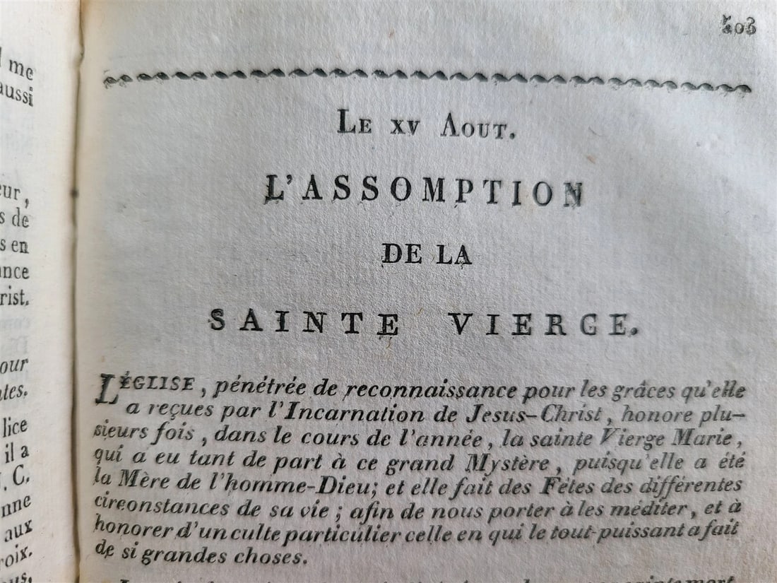 1850s OFFICE DIVIN, A L'usage de Rome in FRENCH antique - 7