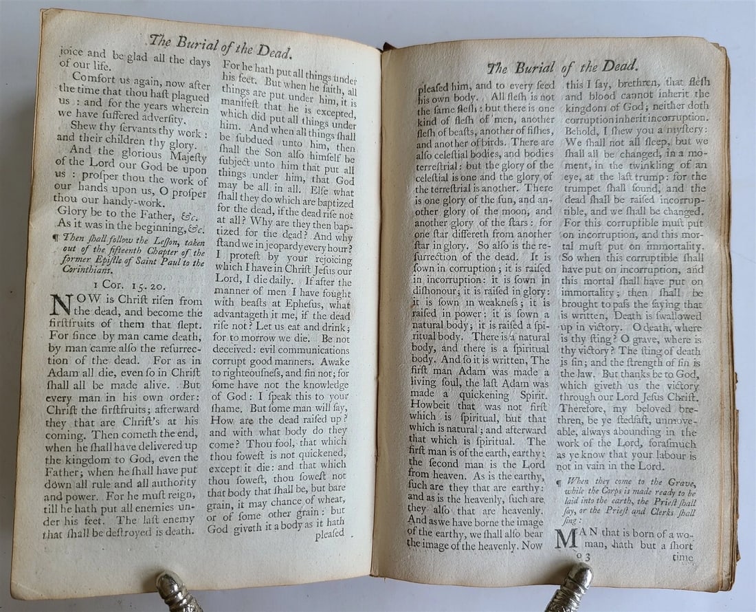1801 DIRECTION for DEVOUT & DECENT BEHAVIOUR in PUBLIC WORSHIP of GOD antique - 10