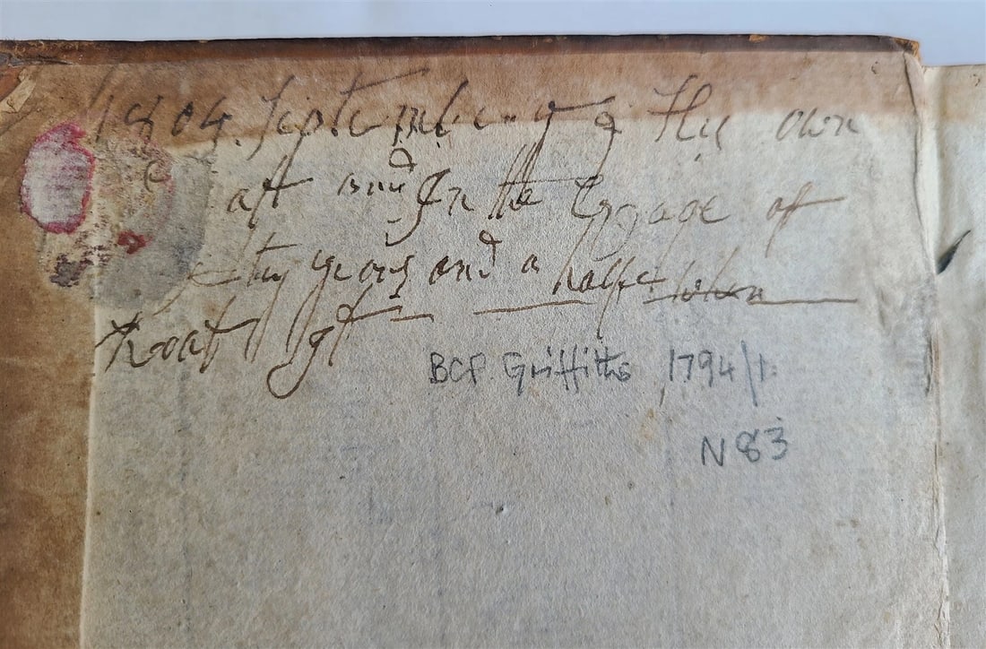 1801 DIRECTION for DEVOUT & DECENT BEHAVIOUR in PUBLIC WORSHIP of GOD antique - 3