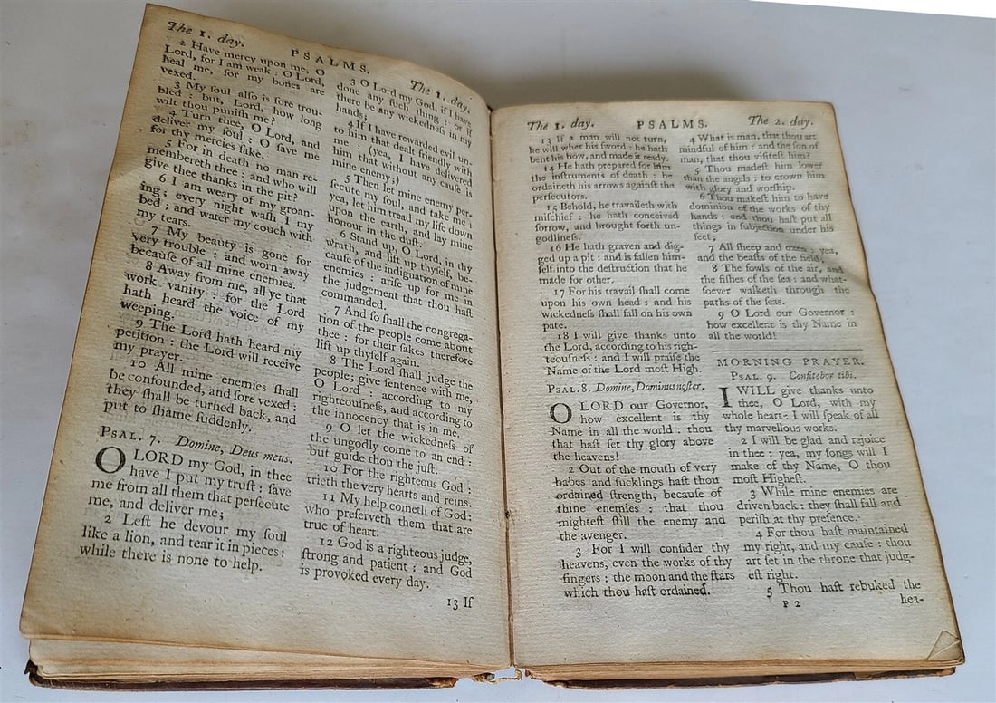 1801 DIRECTION for DEVOUT & DECENT BEHAVIOUR in PUBLIC WORSHIP of GOD antique - 5