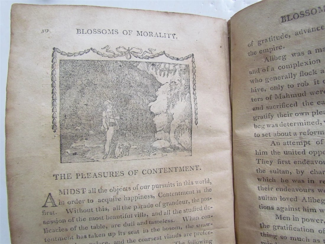 1810 BLOSSOMS of MORALITY antique PHILADELPHIA AMERICANA illustrated - 10