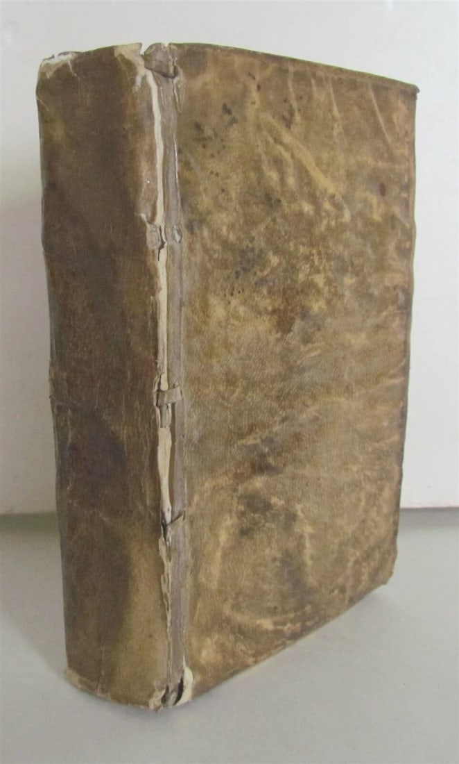 1732 ANTI-PAPIST WORK by Magyrus antique VELLUM Almanachs heiligen - 4