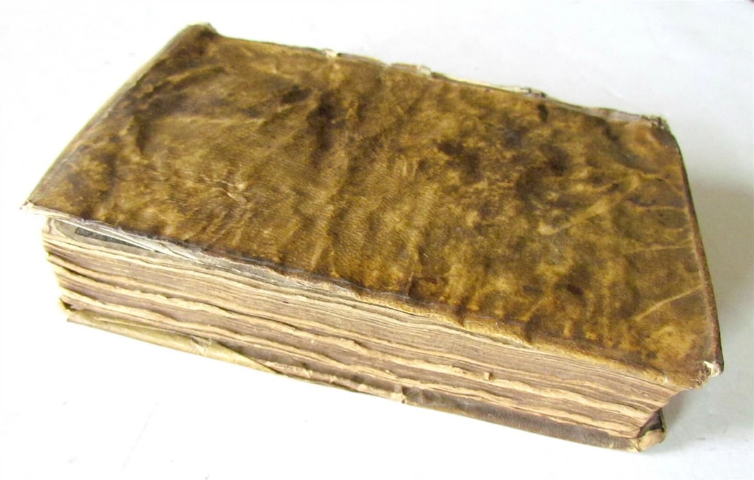 1732 ANTI-PAPIST WORK by Magyrus antique VELLUM Almanachs heiligen - 9