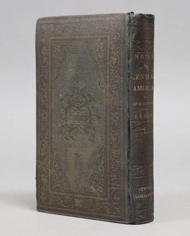 1855 NOTES ON CENTRAL AMERICA by E. G. Squier antique w/ MAPS - 10