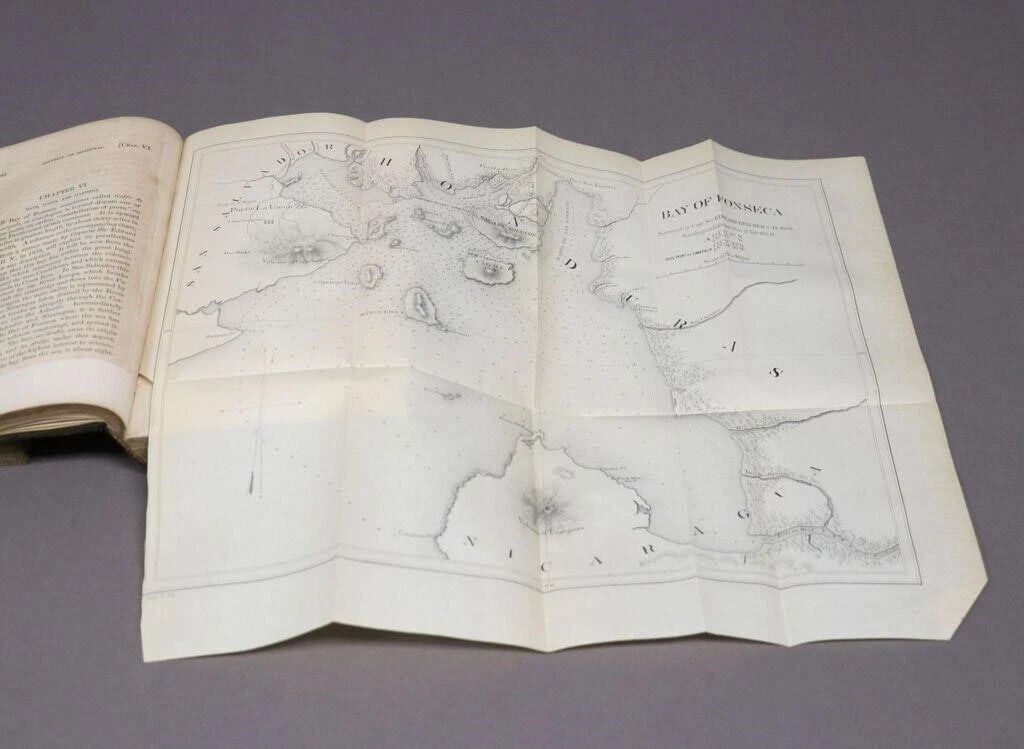 1855 NOTES ON CENTRAL AMERICA by E. G. Squier antique w/ MAPS - 4