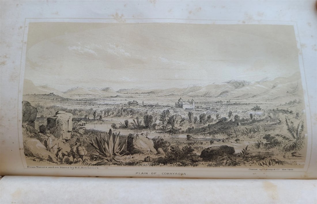1855 NOTES ON CENTRAL AMERICA by E. G. Squier antique w/ MAPS - 6