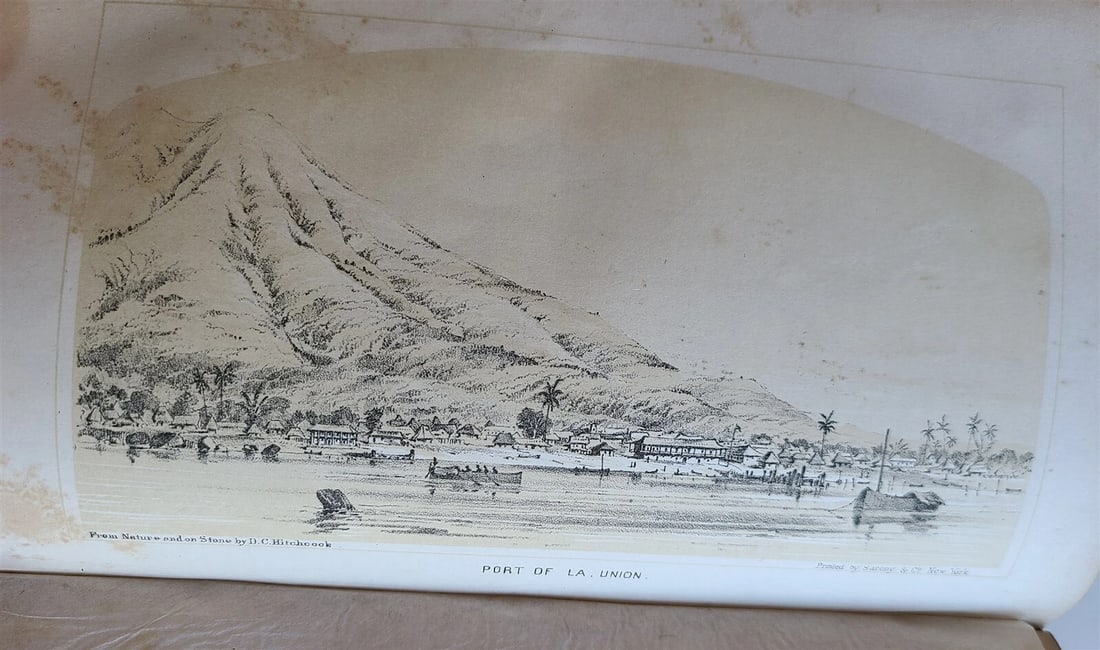 1855 NOTES ON CENTRAL AMERICA by E. G. Squier antique w/ MAPS - 8