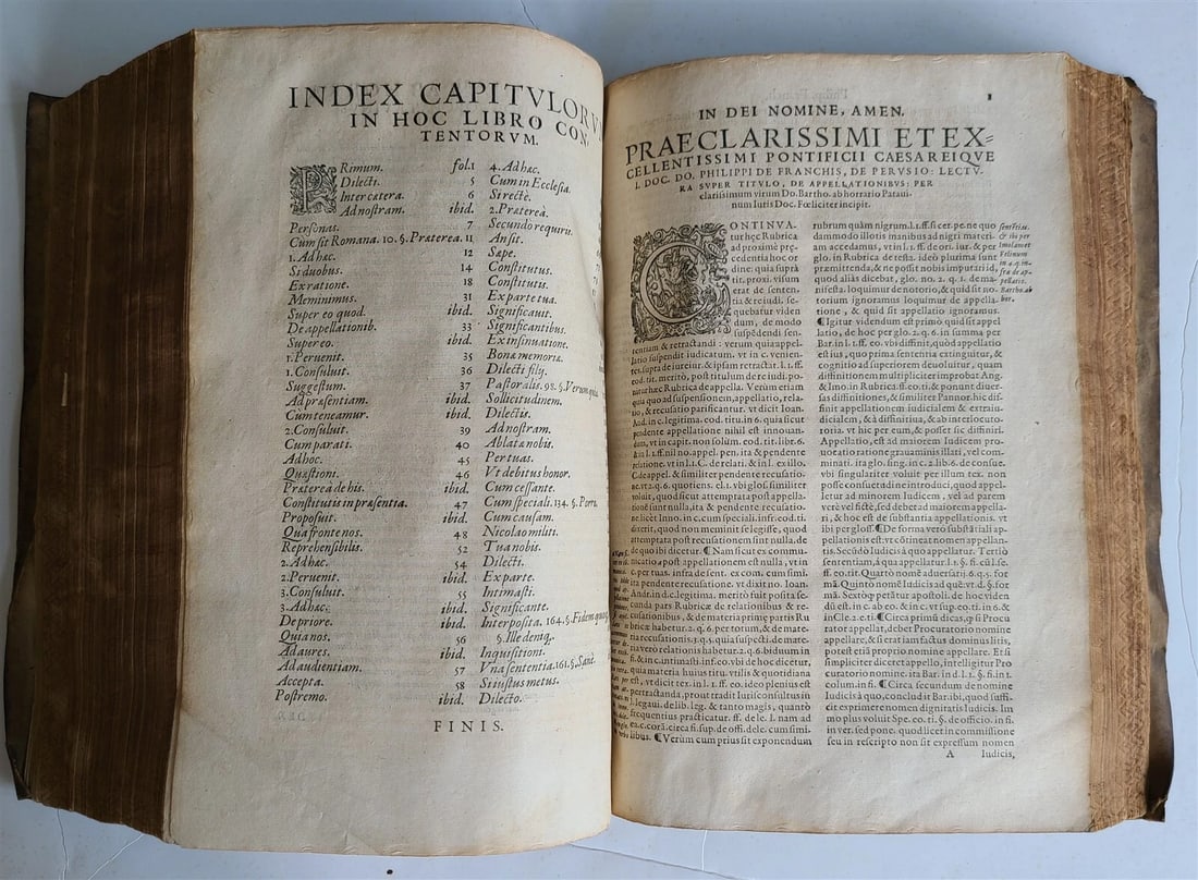 1569-1576 16th CENTURY LAW BOOK antique VELLUM BOUND FOLIO in LATIN - 18