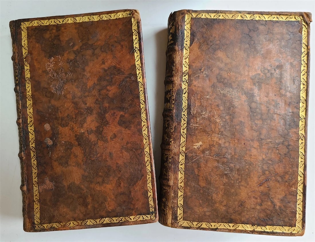 1748-1755 SERMONS by SAURIN 11 VOLUMES antique in FRENCH 18th CENTURY - 4