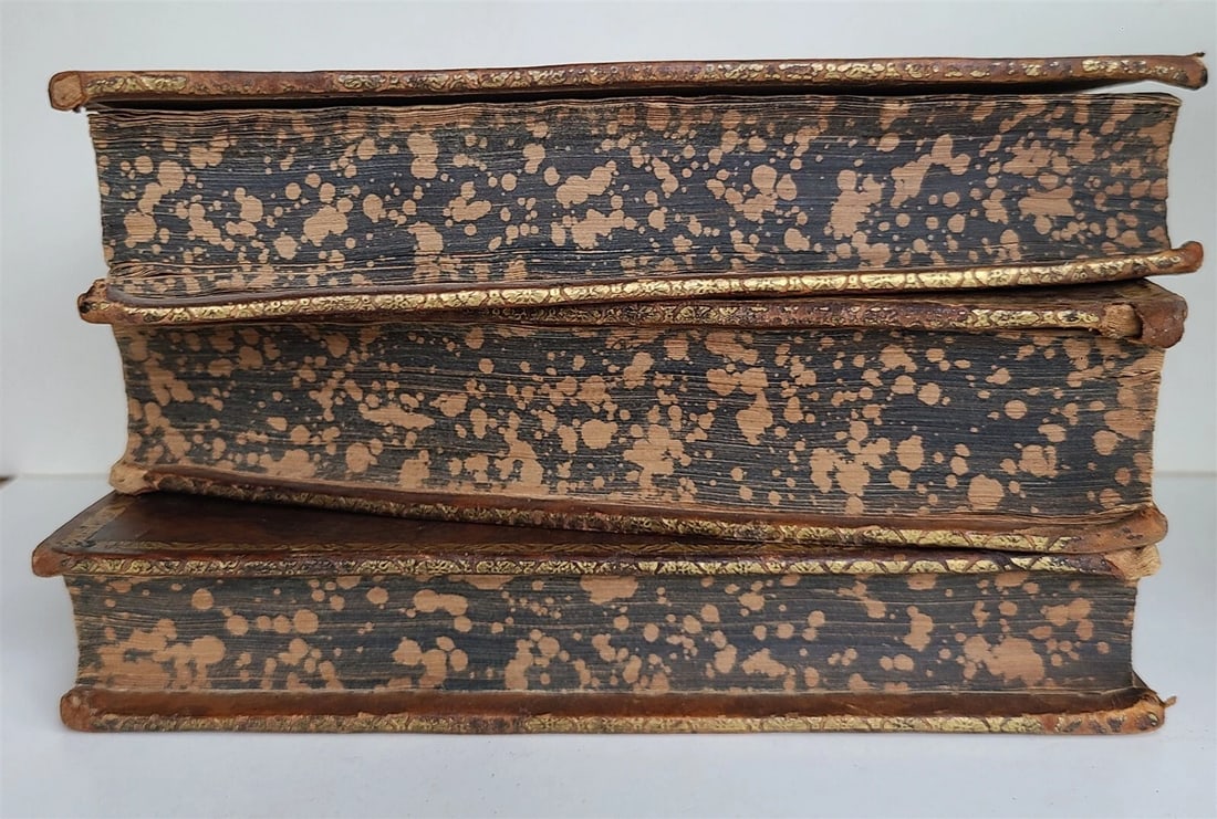 1748-1755 SERMONS by SAURIN 11 VOLUMES antique in FRENCH 18th CENTURY - 9