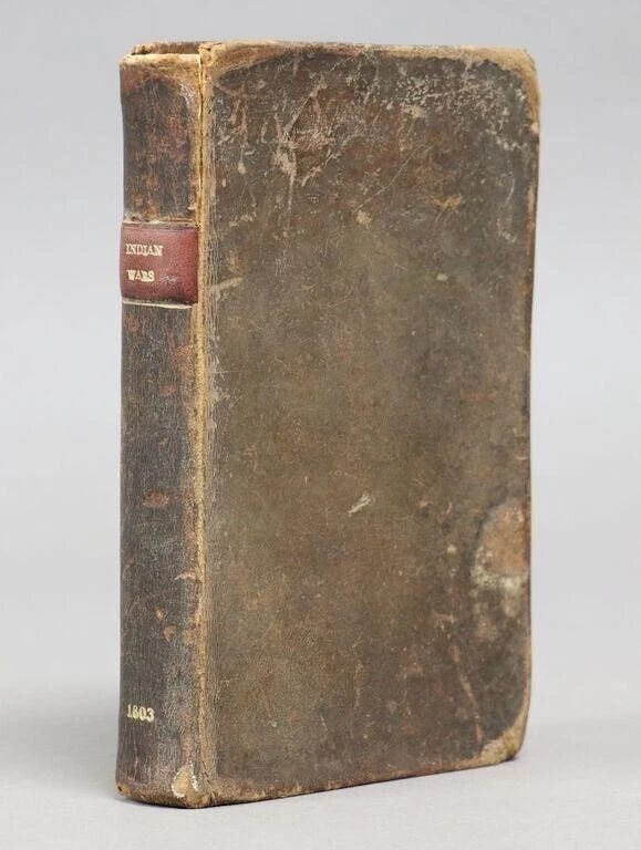 1803 NARRATIVE OF INDIAN WARS IN NEW-ENGLAND antique Stockbridge AMERICANA - 2