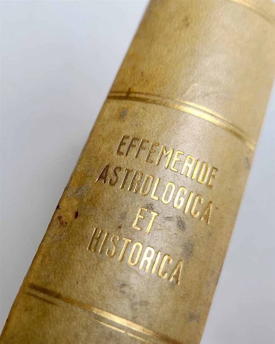 1652 ASTROLOGY antique 17th century OCCULT - 12