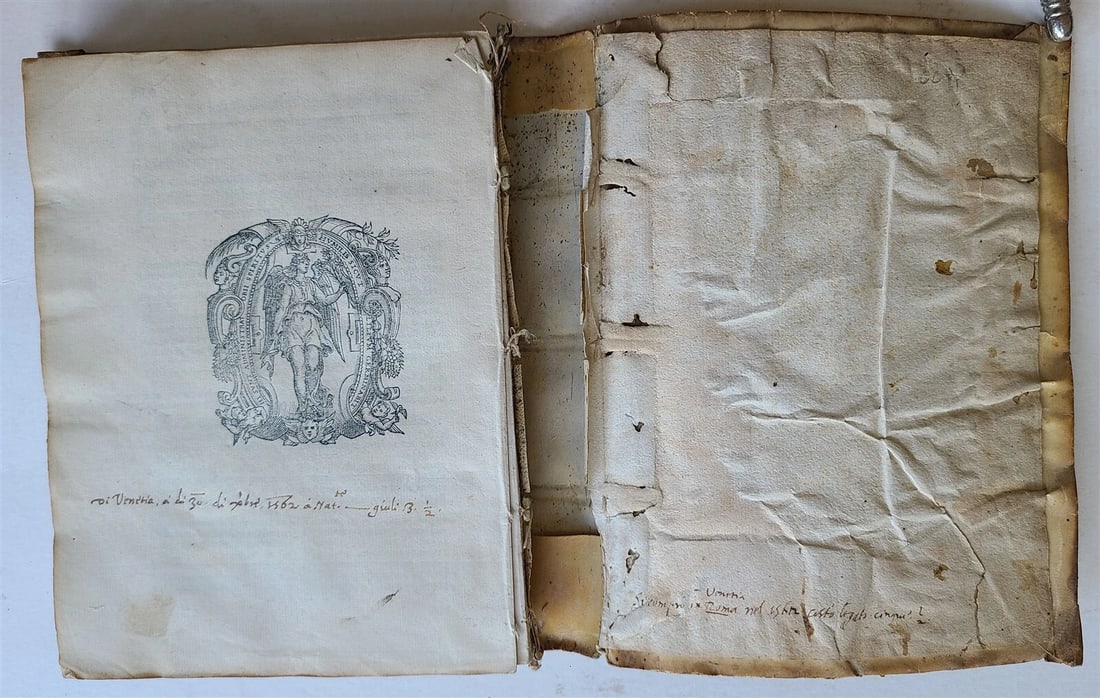 1561 ROMAN LAW CRIMINAL PRACTICE antique DOM. PETRI FOLLERII IURECONSULTI VELLUM - 10
