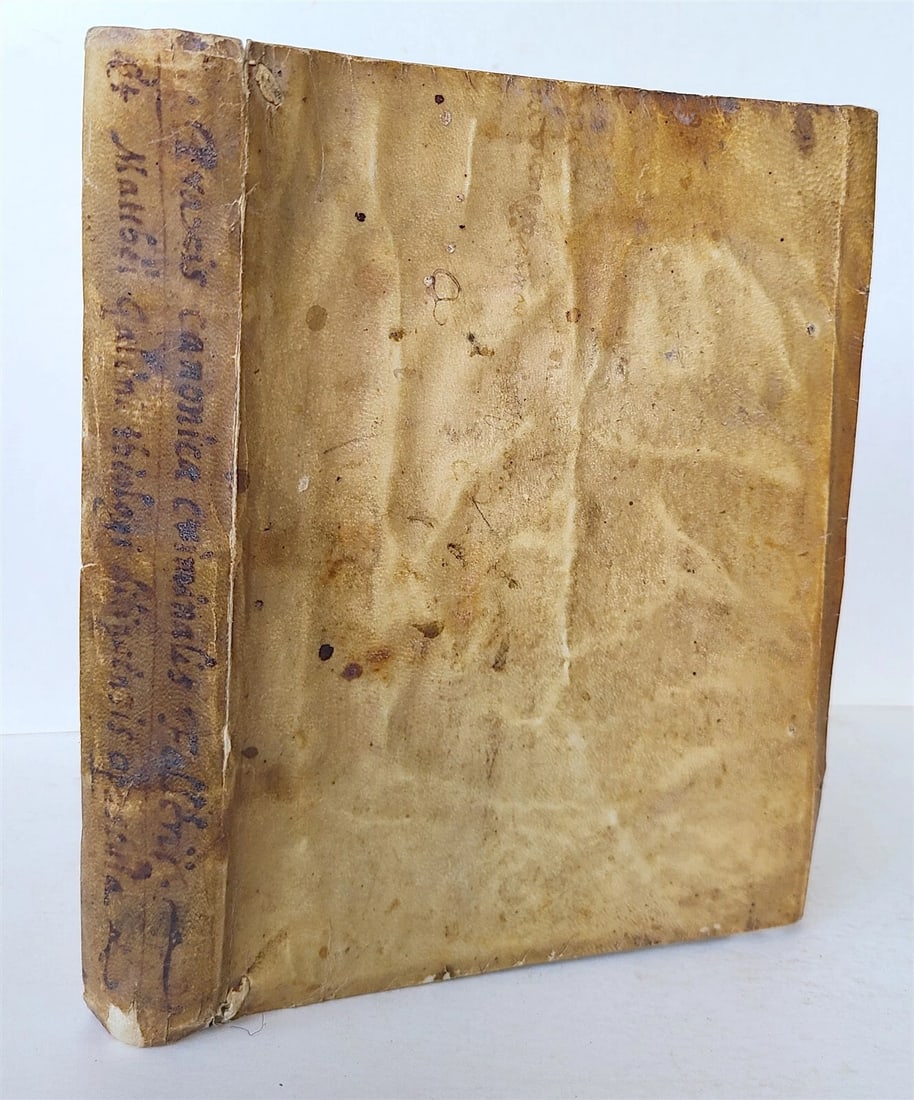 1561 ROMAN LAW CRIMINAL PRACTICE antique DOM. PETRI FOLLERII IURECONSULTI VELLUM - 2